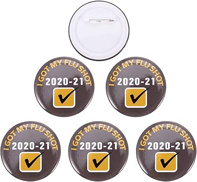 6 pièces i my vaccin bouton épingles vacciné contre broche anti-épidémie. Faites-vous plaisir sans culpabiliser avec Diaytar