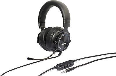 Puro sound labs purogamer 2.0 casque de jeu à limitation de volume –