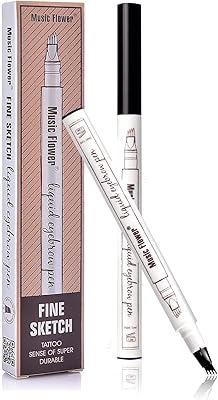 Stylo à sourcils microblading imperméable yrym ht teinte liquide pour avec pointe