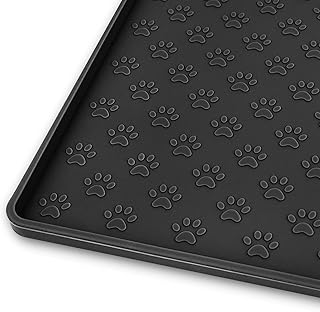 Tapis pour animaux de compagnie pour chiens et chats tapis pour empêcher l'écoulement de la nourriture. Électroménager, mode, beauté... Diaytar a tout en stock