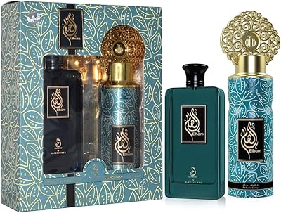 Coffret mes parfums elham d'arabiyat, 2 pièces pour unisexe, eau de parfum, 100