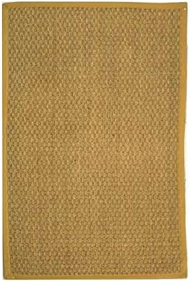 Tapis safavieh en fibres naturelles tressées beige naturel nf114a (5' x 8,32 cm)