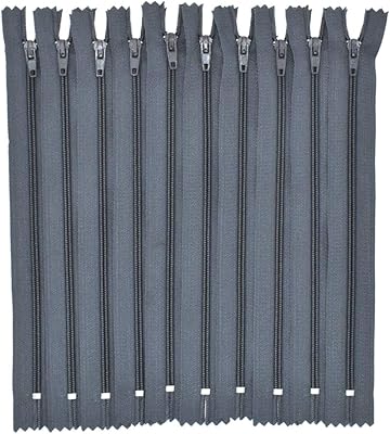 100 bobines de fermeture éclair en nylon recyclé 9" pour kit de tailleur