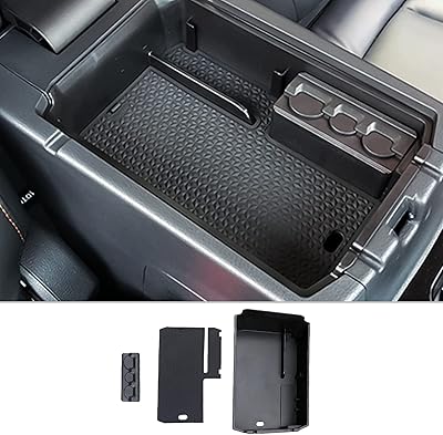 Compatible avec mitsubishi eclipse cross 2018-2022 organisateur d'accoudoir de console