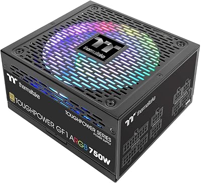 Thermaltake tough power gf1 argb alimentation complète 750 w 80+ or 16,8 millions