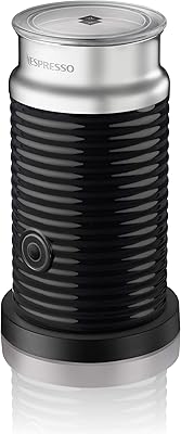Mousseur à lait nespresso aeroccino 3, noir - unité indépendante complète