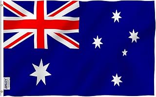 Drapeau inly australie de fly breeze 3 x 5 pieds couleurs vives