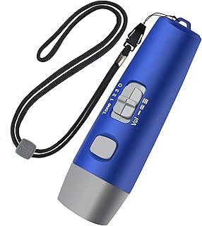 Sifflet électronique réglable siusi 3 tonalités et 3 niveaux de volume avec lanière