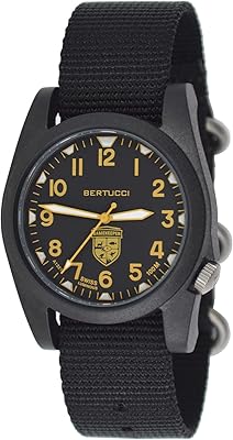 Bertucci gamekeeper 13371 montre unisexe avec bracelet en nylon noir et cadran à quartz noir/kaki. Diaytar Sénégal : Achetez plus, dépensez moins