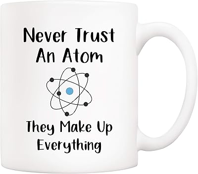 Tasse à café de noël amusante pour professeur de sciences 5 up ne