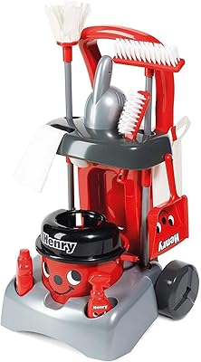 Chariot de nettoyage henry casdon deluxe, multicolore, 67450