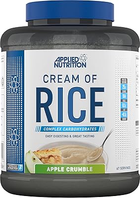 Crème de riz applied nutrition supplément de crème riche en glucides source d'énergie