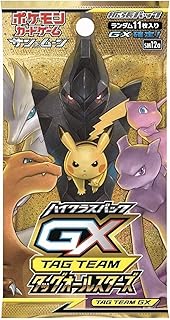 Jeu de cartes de jeu japonais pokémon soleil et lune all-stars tag team