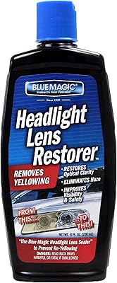 Rénovation de lentille de phare blue magic 725cd-06 - 8 oz