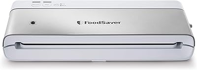 Scelleuse sous vide compressée foodsaver powervac vs0160, stockage vertical, blanc