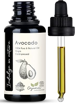 Huile d'avocat biologique aroma tierra - 100% pure, pressée à froid, naturelle, vierge