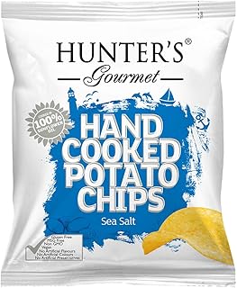Croustilles cuites à la main hunter's gourmet avec saveur de sel, 40 g
