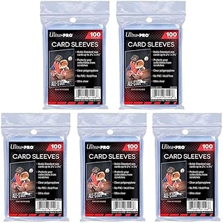 Étui à cartes penny souple ultra pro standard regular pour cartes à collectionner