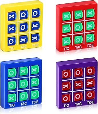 Jeu tic tac toe, mini-jeu éducatif familial classique avec porte-clés, jeux de société