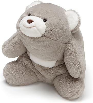 Ours en peluche snuffles gond, à partir de 1 an, gris, 10 pouces