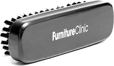 Brosse de nettoyage du cuir à poils doux - utilisée pour nettoyer