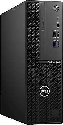 Ordinateur de bureau professionnel dell optiplex 3080 avec processeur intel core i5-10500 jusqu'à