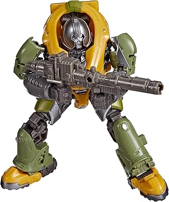 Figurine transformers toys studio series 80 deluxe class bumblebee brown 8 ans