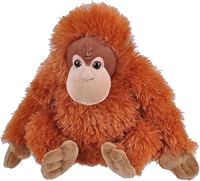 Wild republic 12296 peluche orang-outan, peluches douces cuddlekins, cadeaux pour enfants, marron, 20 cm. Diaytar Sénégal : Simplicité, rapidité, économie