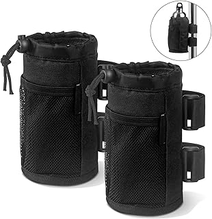 Porte-gobelet de vélo 2 pièces porte-bouteille d'eau avec poches en filet sac