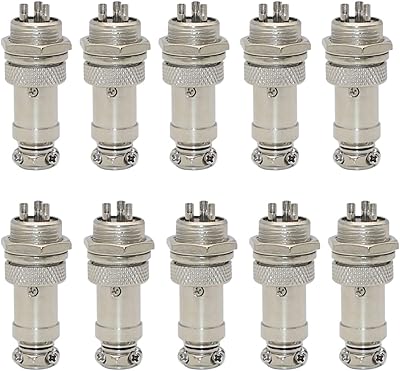 10 pièces connecteur d'aviation à 3 broches mâle femelle prise gx16 de fil