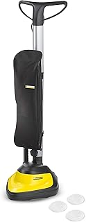 Cireuse de sol karcher - 600 watts, 4 litres, 10568220, noir/jaune
