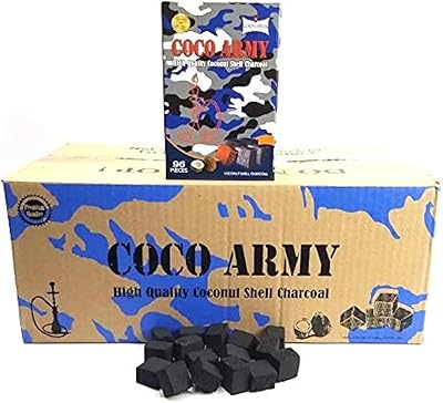 Charbon de chicha naturel à la noix de coco coco army 1kg