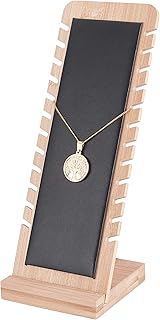 Panneaux d'affichage de collier de trou de panda présentoir de bijoux 12 paires