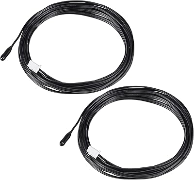 Sonde de capteur de température sourcingmap ntc 2 pièces 10k, câble d'extension