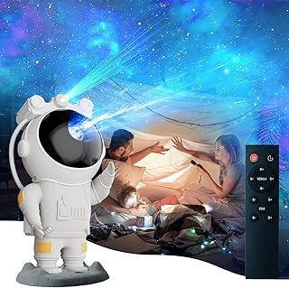 Projecteur de nuit étoilée pour enfants, astronaute de galaxie et projecteur de galaxie