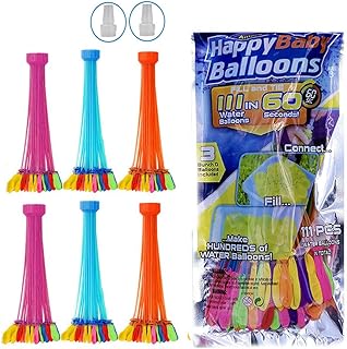 Ballons à eau jouets pour enfants 222 pièces | auto-scellants dans 3