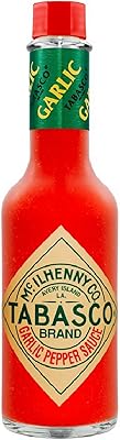 Sauce tabasco au poivre et à l'ail, 60 ml