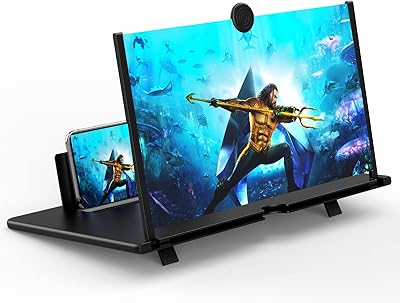 Loupe d'écran 18 pouces pour mobile - extensions d'agrandissement d'écran grossissant 3d hd
