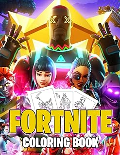 Livre de coloriage fórt-nịte : pages de coloriage de jeux vidéo célèbres