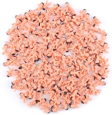Mini jouet glaçon en plastique pour fête prénatale, 200 pièces 1 pouce, fournitures
