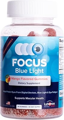 Complément alimentaire focus blue light | supplément de lutéine et de zéaxanthine
