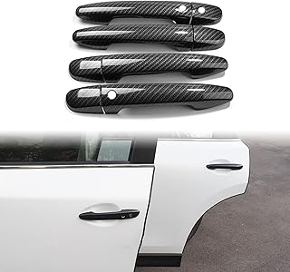 Infocase couvercle de poignée de porte extérieure de voiture de sport avec évent