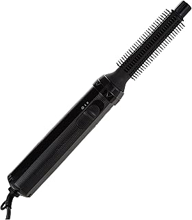 Boudou braun satin as110, coiffeur avec petite brosse ronde, noir