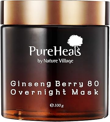 Masque de nuit pure hills 80 à l'extrait de framboise et au ginseng