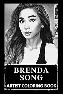 Livre de coloriage d'artiste : illustrations colorées de brenda song pour apaiser l'anxiété