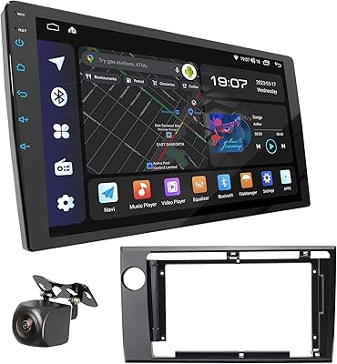 Autoradio gps hd à écran tactile complet ugar compatible avec honda