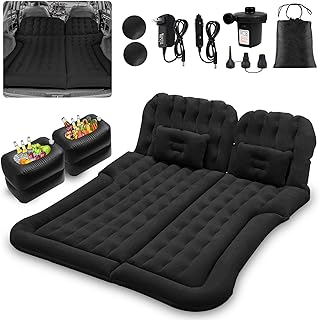 Lit de voyage et matelas pneumatique suv pour camping en voiture gonflable épais