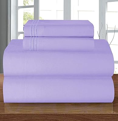 Parure de lit égyptienne 4 pièces élégante et confortable, 1 500 fils, qualité