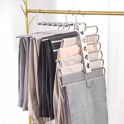 Cintre pour pantalons peu encombrant - paquet de 2 cintres pour écharpes