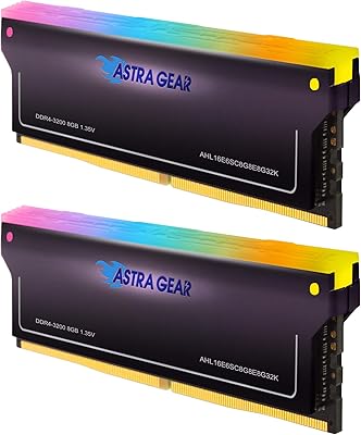 Module de ram de bureau astra gear rvb 16 go